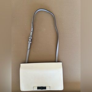 Gucci Off-White leather Lady Bamboo Flap Bag